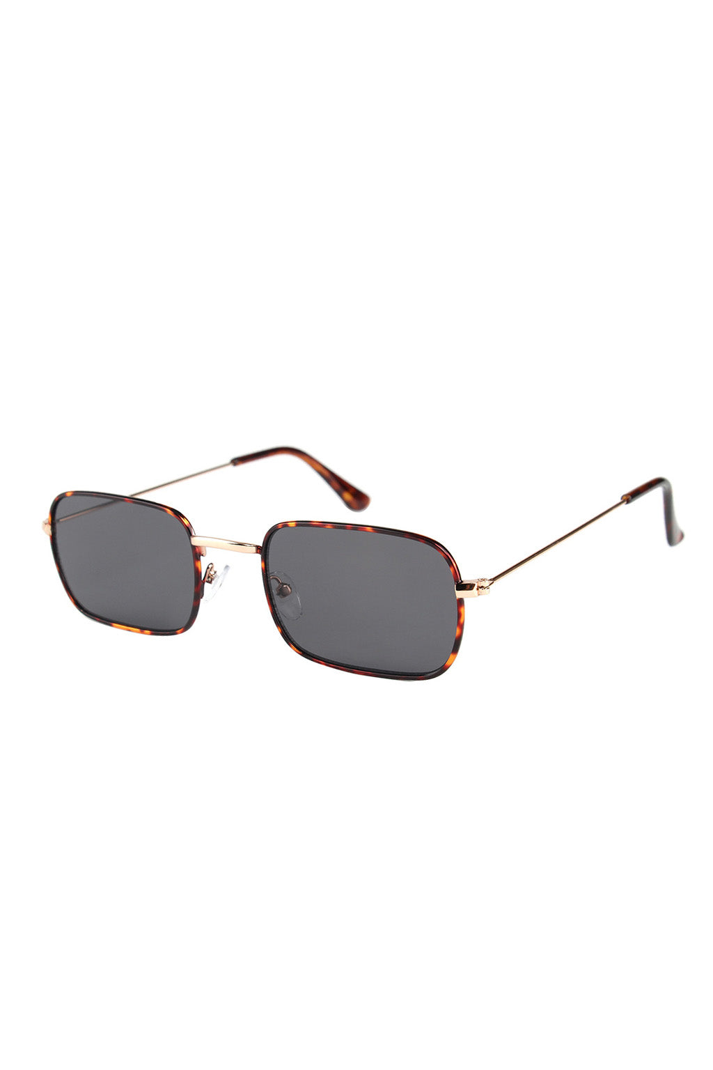 Burning Bright Black Metal Sunglasses