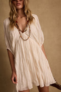 Nadia Ivory Mini Dress
