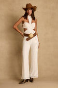 Princesa White Lace Jumpsuit