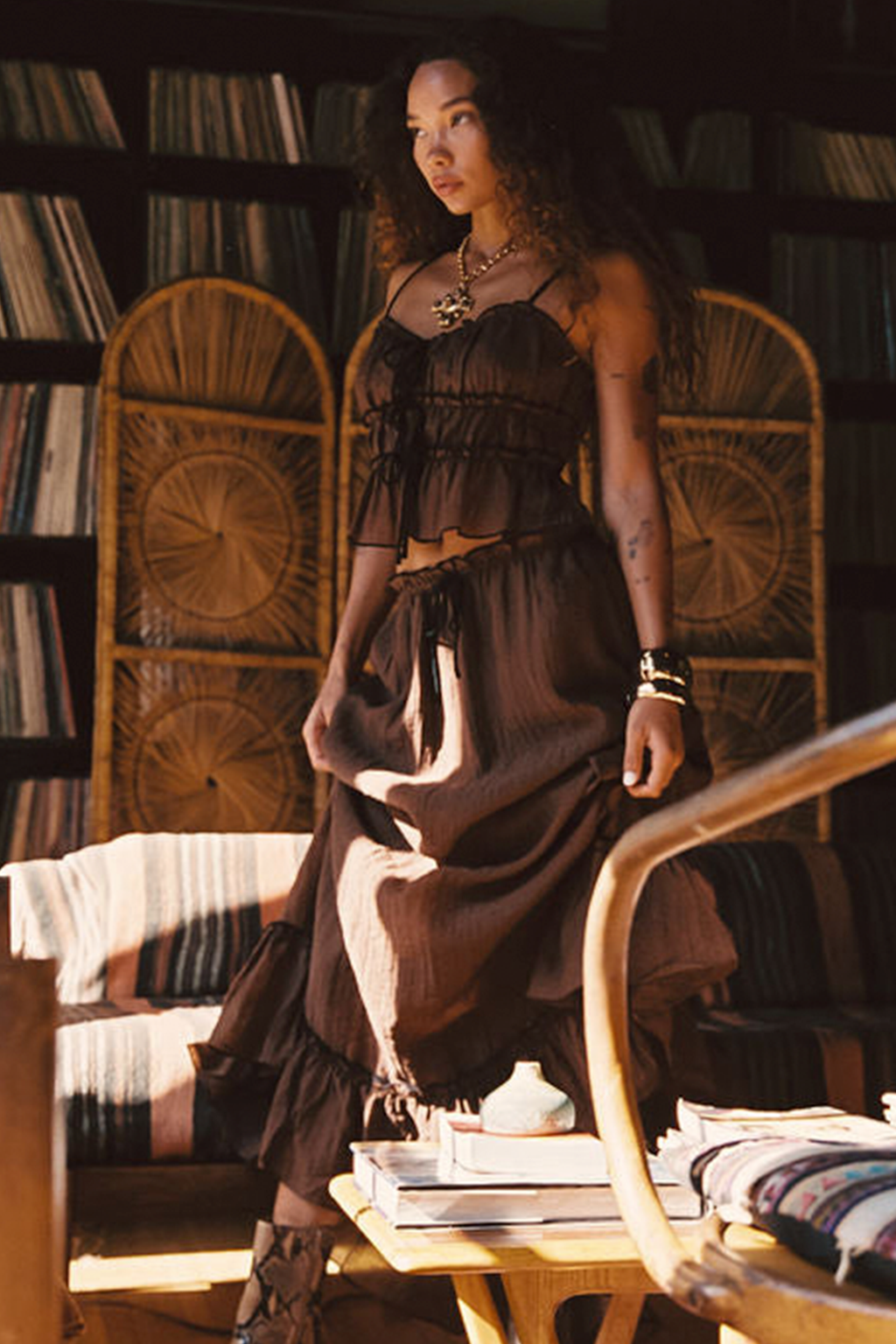 Dahlia Brown Tank